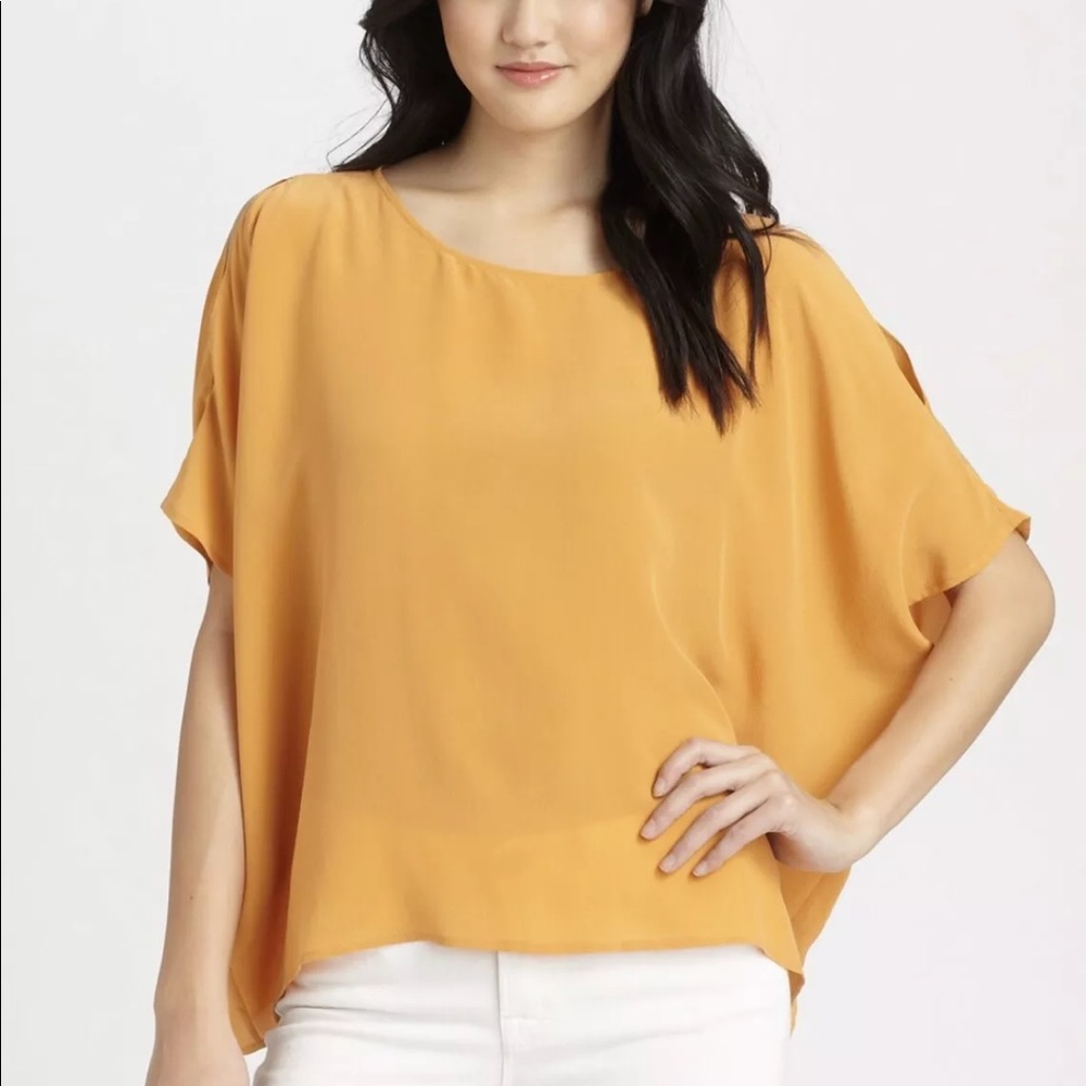 💌💌💌SOLD**** $188 NWOT JOIE 💯 Silk Hiori Blouse - Picture 4 of 7